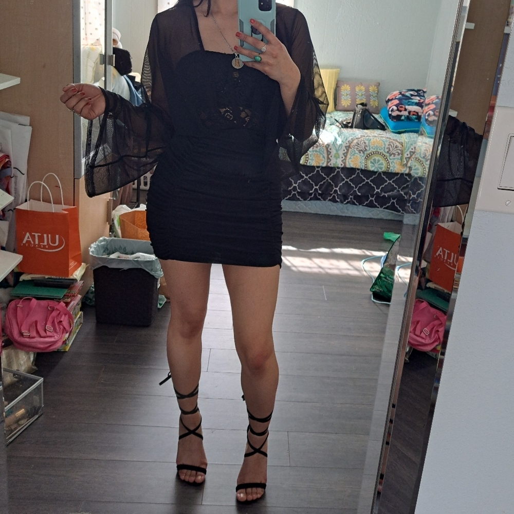 Ready For Everything Fashion Nova Black Dress - Picture 3 of 12